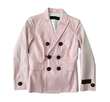 Dsquared² Pink Blazer & Shorts Set