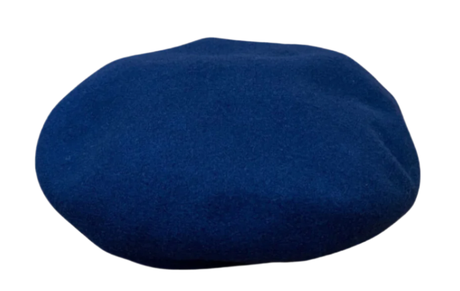 Moschino Chic & Cheap Navy Beret Hat