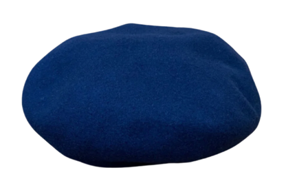 Moschino Chic & Cheap Navy Beret Hat