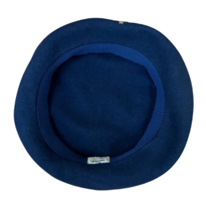 Moschino Chic & Cheap Navy Beret Hat