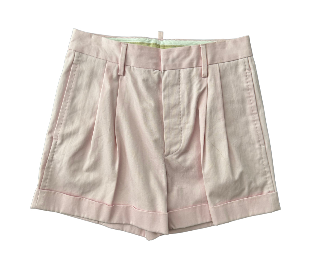 Dsquared² Pink Blazer & Shorts Set