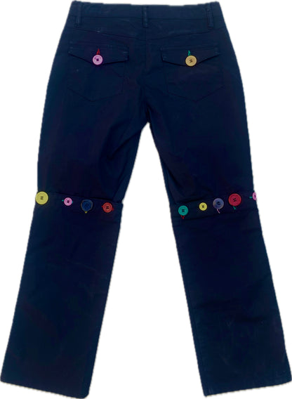 Moschino Jeans Convertible Button Capris
