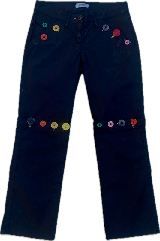 Moschino Jeans Convertible Button Capris