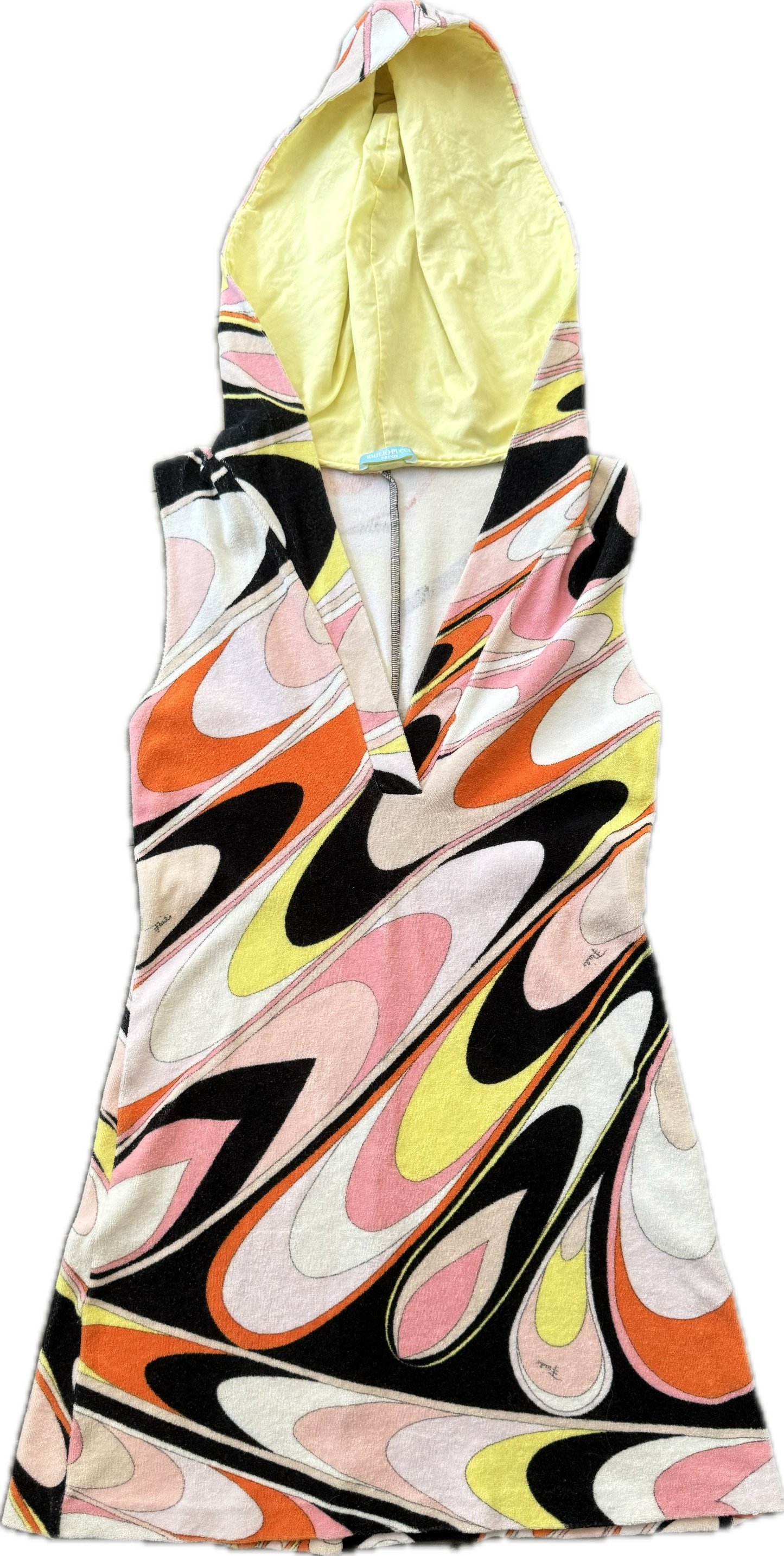 Emilio Pucci Hooded Mini Dress